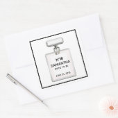 BRIDE om beroemd te worden Vierkante Sticker (Envelop)