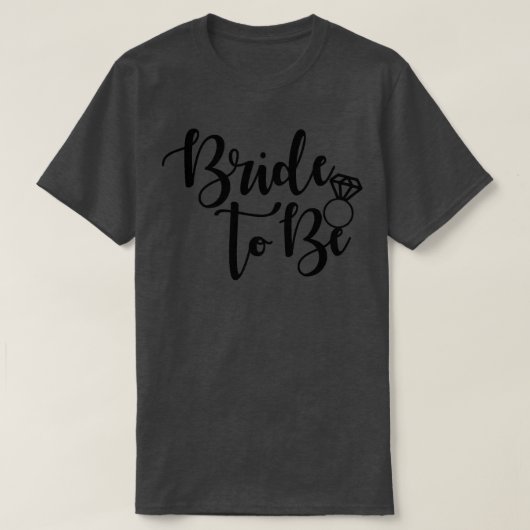 Bride om de toekomst van de bruiloft te zijn, Mrs. T-shirt (Design voorkant)