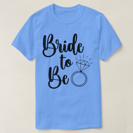 Bride om de toekomst van de bruiloft te zijn, Mrs. T-shirt (Design voorkant)