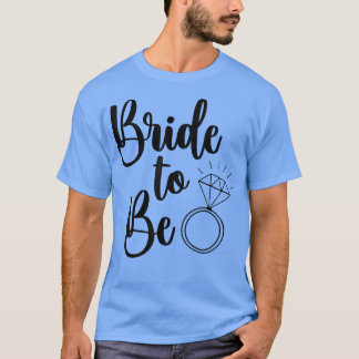 Bride om de toekomst van de bruiloft te zijn, Mrs. T-shirt