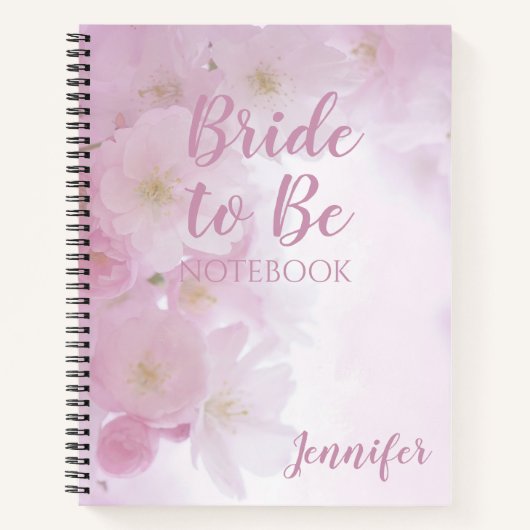 Bride om een gepersonaliseerd spiraal Notitieboek (Voorkant)