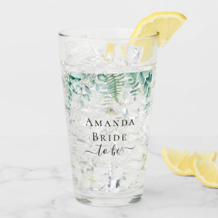 Bride om eucalyptusbos te worden glas