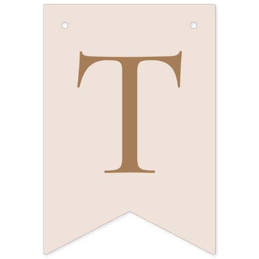 Bride om gematigde bloem te zijn vlaggetjes (Eerste vlag)