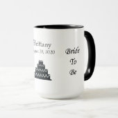 bride om koffie-Mok te zijn Mok (Voorkant rechts)