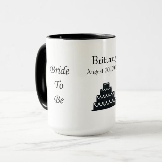 bride om koffie-Mok te zijn Mok (Voorkant links)