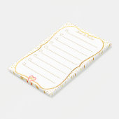 Bride om lijst te doen post-it® notes (Schuin)