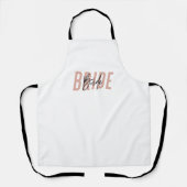 Bride om Miss Kitchen Tea Vrijgezellenfeest te zij Schort (Voorkant)