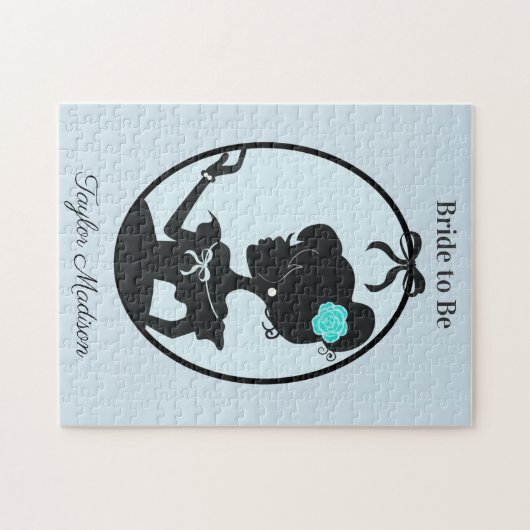 Bride om mooi blauw te zijn legpuzzel (Horizontaal)