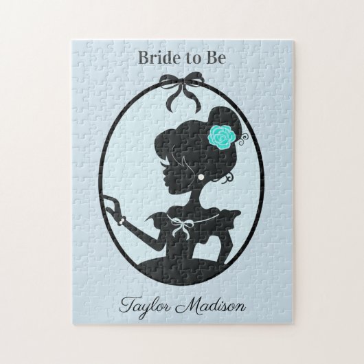 Bride om mooi blauw te zijn legpuzzel (Verticaal)
