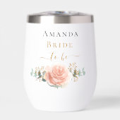 Bride om roos goudflorale eucalyptusgroen te worde (Voorkant)