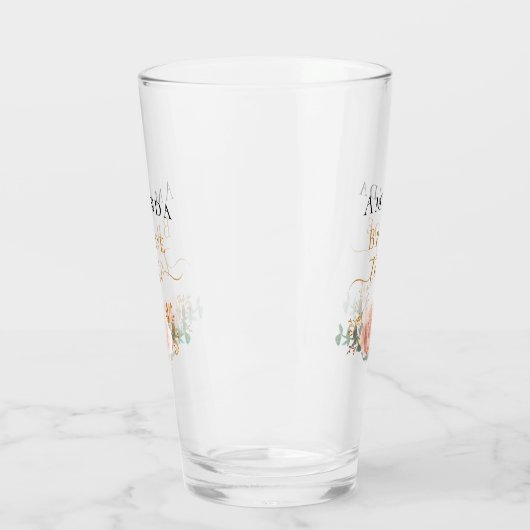 Bride om roos goudflorale eucalyptusgroen te worde glas (Links)