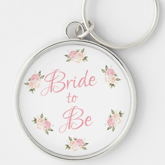 Bride om Roze Waterverf van het Manuscript van Flo Sleutelhanger (Voorkant)