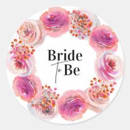 Bride om Vrijgezellenfeest Sticker te zijn Bright 