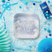 Bride On Cloud Nine 9 Wit Pampas Vrijgezellenfeest Papieren Bordje (Feest)