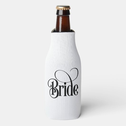 Bride (ontwerp 3) flesjeskoeler (Fles Voorkant)