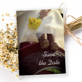 Bride op het Boerderij van de Tractor Wedding spar Kaart