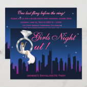 Bride op Ring Skyline Kaart (Voorkant / Achterkant)