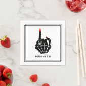 Bride or Die Bachelorette Party Napkins Servet (Insitu)