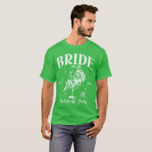 Bride Or Die Bachelorette Party Skeleton Matching T-shirt (Voorkant volledig)