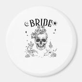 Bride Or Die Till Death Do Us Party Gothic Bachelo Magneet (Voorkant)