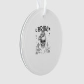Bride Or Die Till Death Do Us Party Gothic Bachelo Ornament (voorkant)