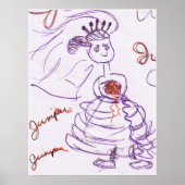 Bride Original Sketch Poster (Voorkant)
