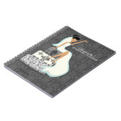 Bride over de bruiloft notitieboek (Linkerzijde)