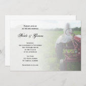 Bride over de uitnodiging voor een Boerderij tract (Voorkant / Achterkant)