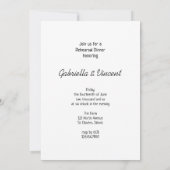 Bride over het Boerderij van Tractor Wedding Rehea Kaart (Achterkant)