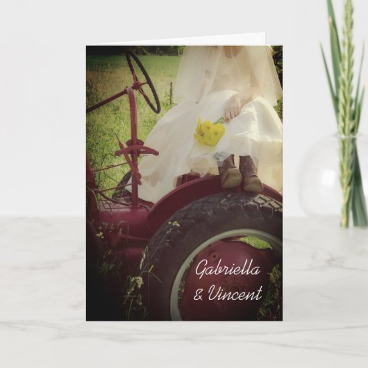 Bride over het Boerderij van trekkend land (Voorkant)