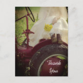 Bride over het Boerderij van trekkerland Weddensch Briefkaart (Voorkant)