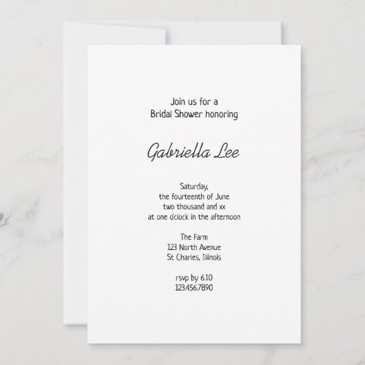 Bride over het Vrijgezellenfeest Boerderij tractor Kaart (Achterkant)