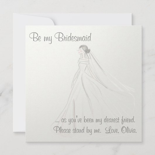 Bride over witte vlek kaart (Voorkant)
