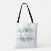 Bride-overhemd Tote Bag (Achterkant)