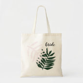 Bride | Palm Getaway Canvas tas (Voorkant)