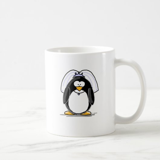 Bride Penguin Koffiemok (Rechts)