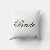 Bride Pillow Kussen (Achterkant)