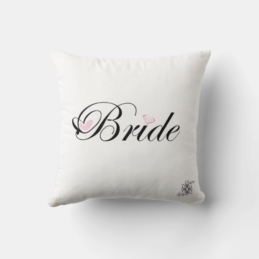 Bride Pillow Kussen (Achterkant)