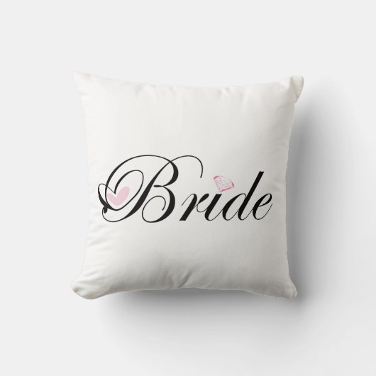 Bride Pillow Kussen (Voorkant)
