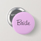 Bride Pin Ronde Button 5,7 Cm (Voorkant /achterkant)