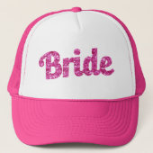 Bride Pink Glitter pet (Voorkant)