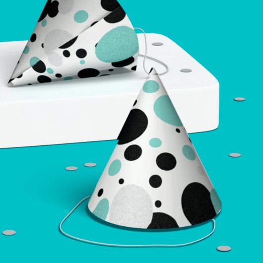 BRIDE Polka Dots Celebration Tiara Shower Feesthoedjes