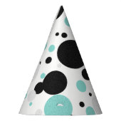 BRIDE Polka Dots Celebration Tiara Shower Feesthoedjes (Links)