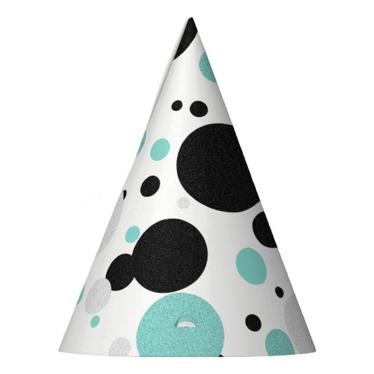 BRIDE Polka Dots Celebration Tiara Shower Feesthoedjes (Links)