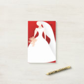 BRIDE POST-IT® NOTES (Op bureau)