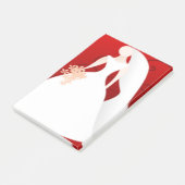 BRIDE POST-IT® NOTES (Schuin)