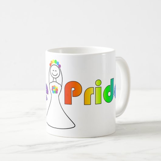 Bride Pride Mok (Voorkant rechts)