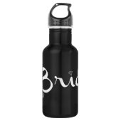 Bride Retro Script White Waterfles (Voorkant)