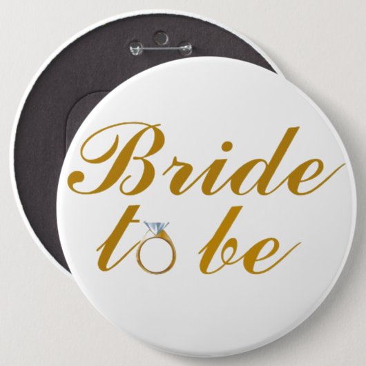 Bride-ronde Button (Voorkant /achterkant)