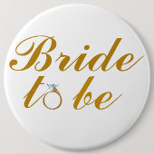 Bride-ronde Button (Voorkant)